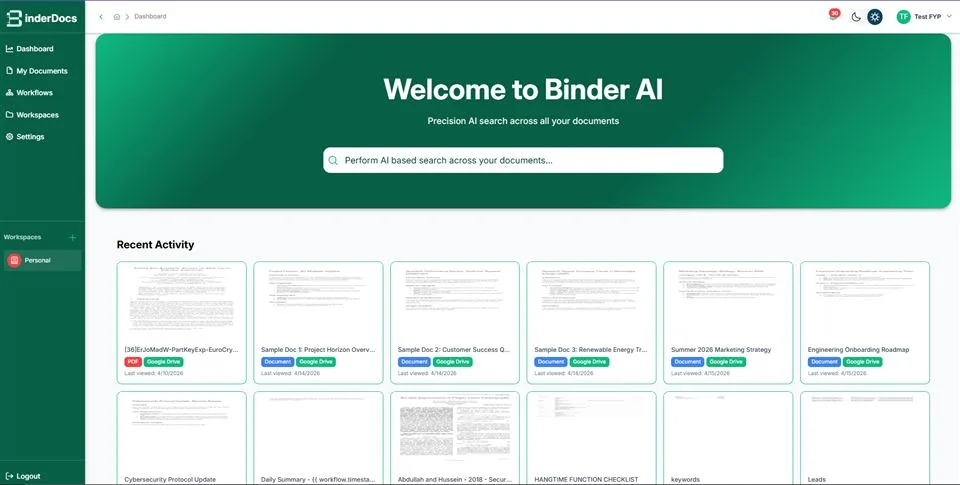 BinderDocs preview